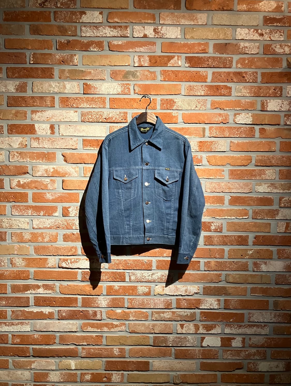 70s USA 빈티지 랭글러 3세대 트러커 자켓 상품이미지1