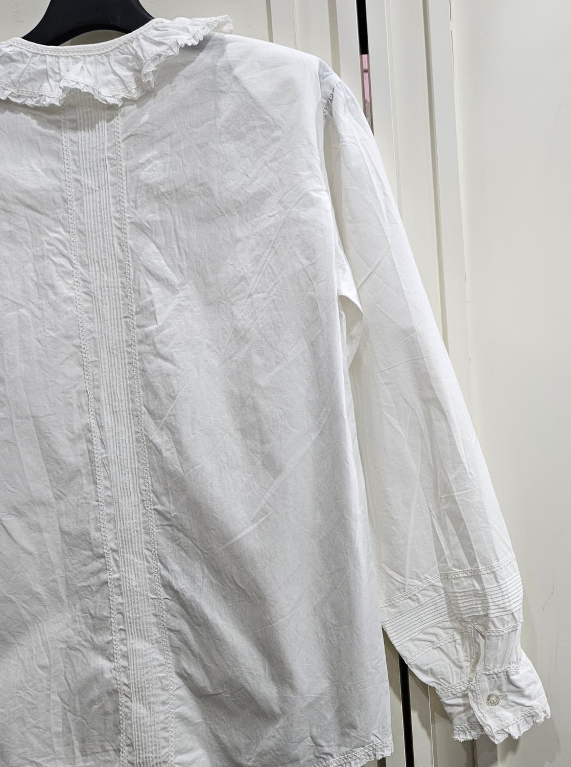 Pink House(핑크하우스) 코튼 프릴 블라우스 상품이미지7