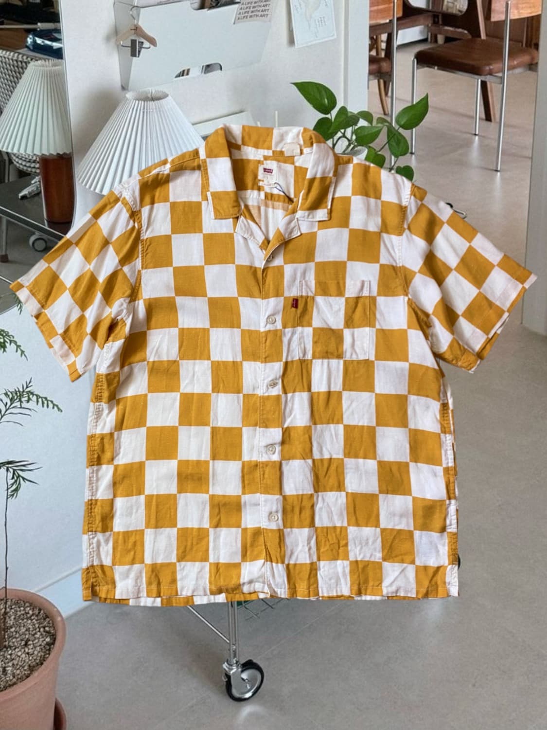 리바이스 1/2 체크 셔츠 (Man XL) AB0239 상품이미지1