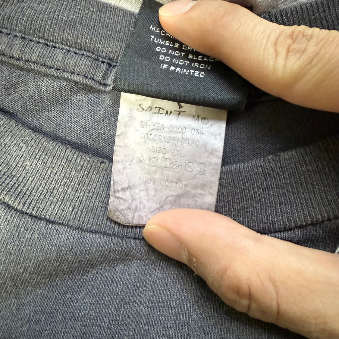 [2xl xxl] 세인트미카엘 베이프클럽 반팔 티셔츠 상품이미지4