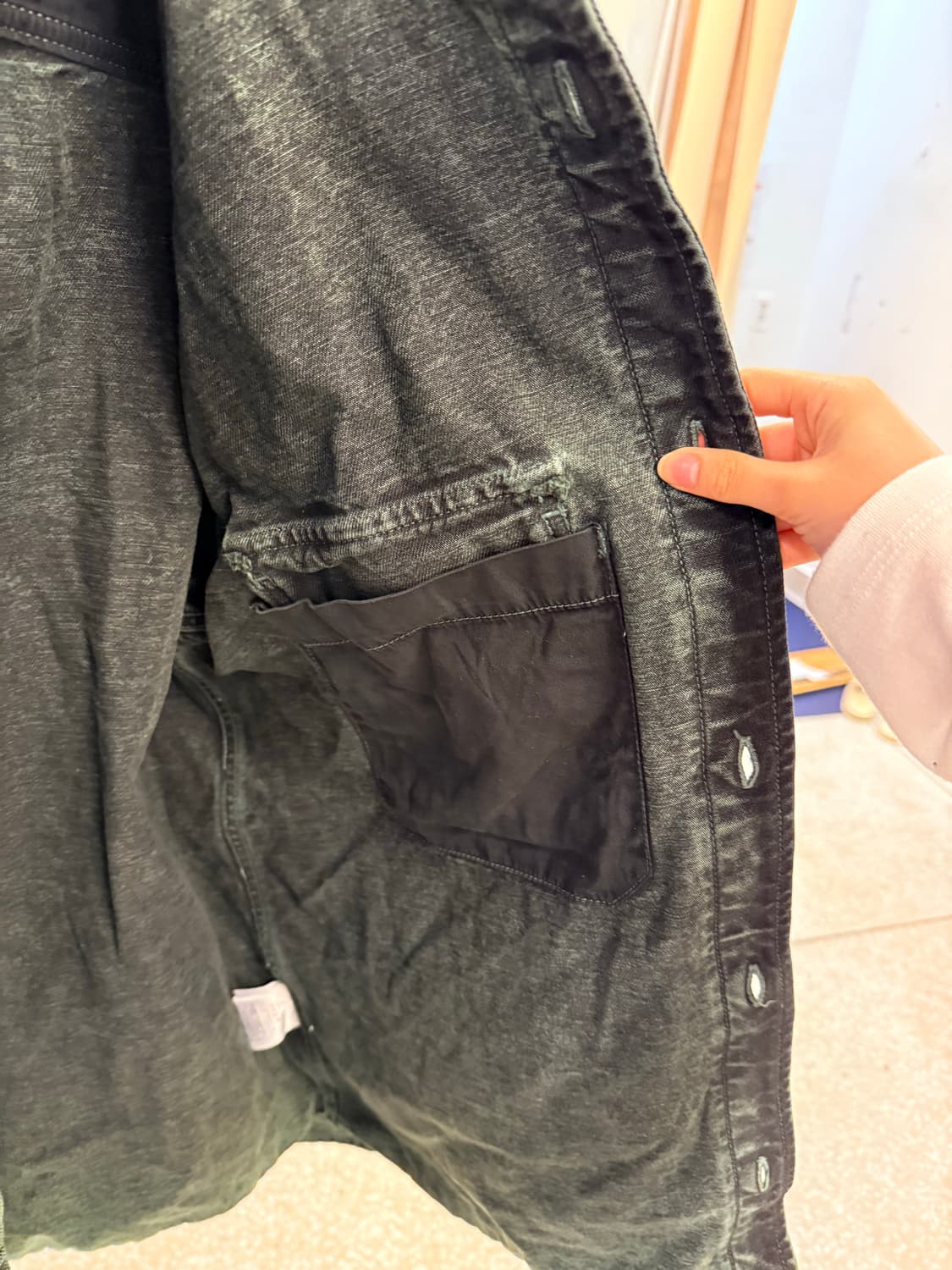 Carhartt White Denim Jacket  상품이미지5