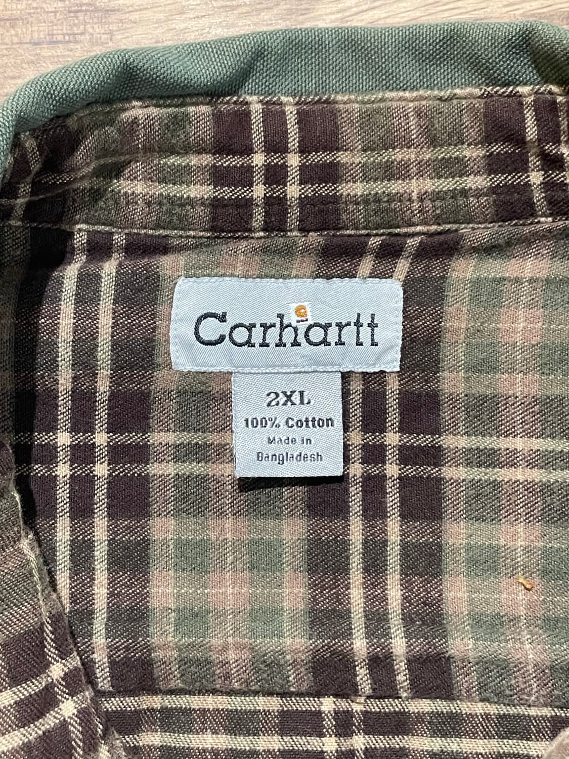 칼하트 카키 자켓 2XL 상품이미지10