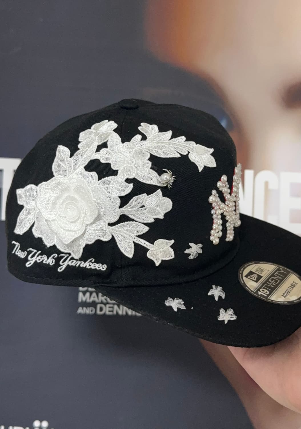 White rose 뉴에라 커스텀  상품이미지1