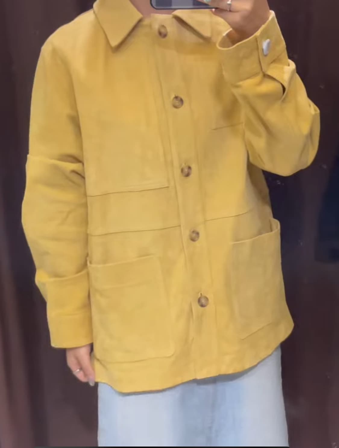 자라 스웨이드 레더 자켓 상품이미지4