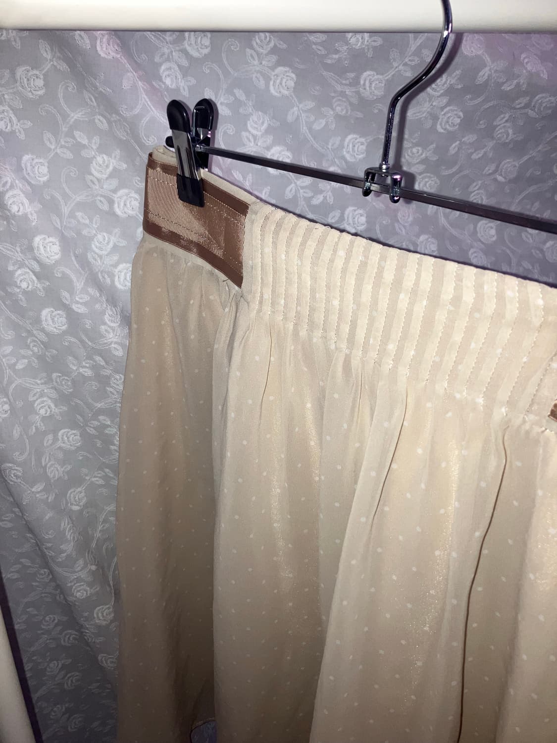 💌 Dot chiffon sha - skirt. 상품이미지2