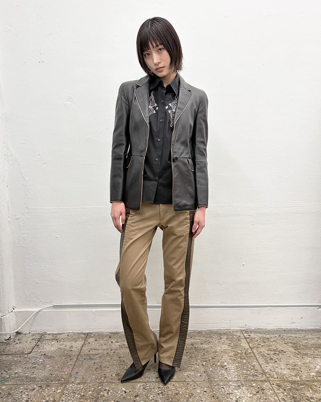 엠포리오 아르마니 램레더 자켓 상품이미지5