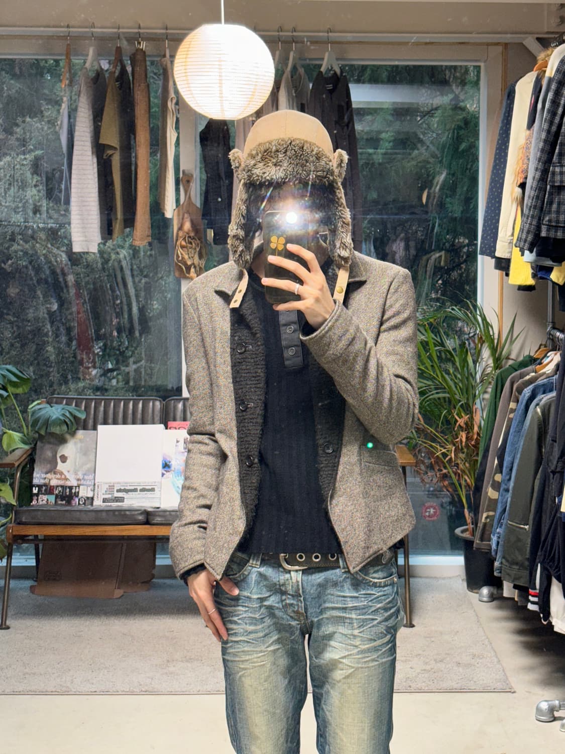 빈티지 트루퍼 햇 상품이미지3