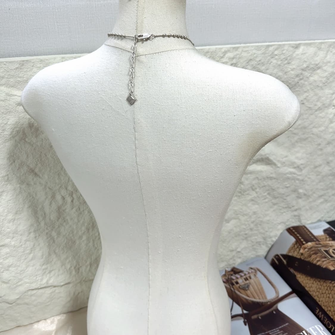 빈티지 해머링 링 펜던트 목걸이 상품이미지3
