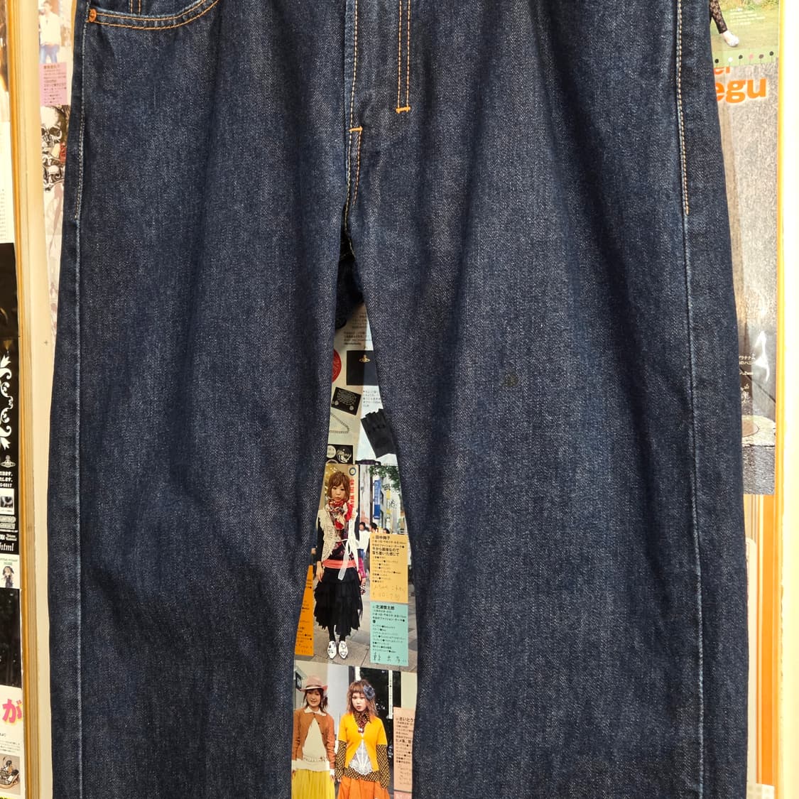 리바이스 523 진청 데님 팬츠 상품이미지8