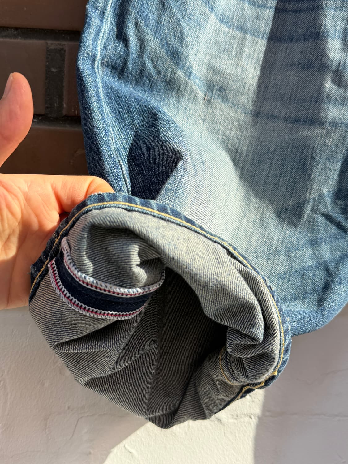 Levis 503 리바이스 루즈 스트레이트 데님 쇼츠 32x13 상품이미지4