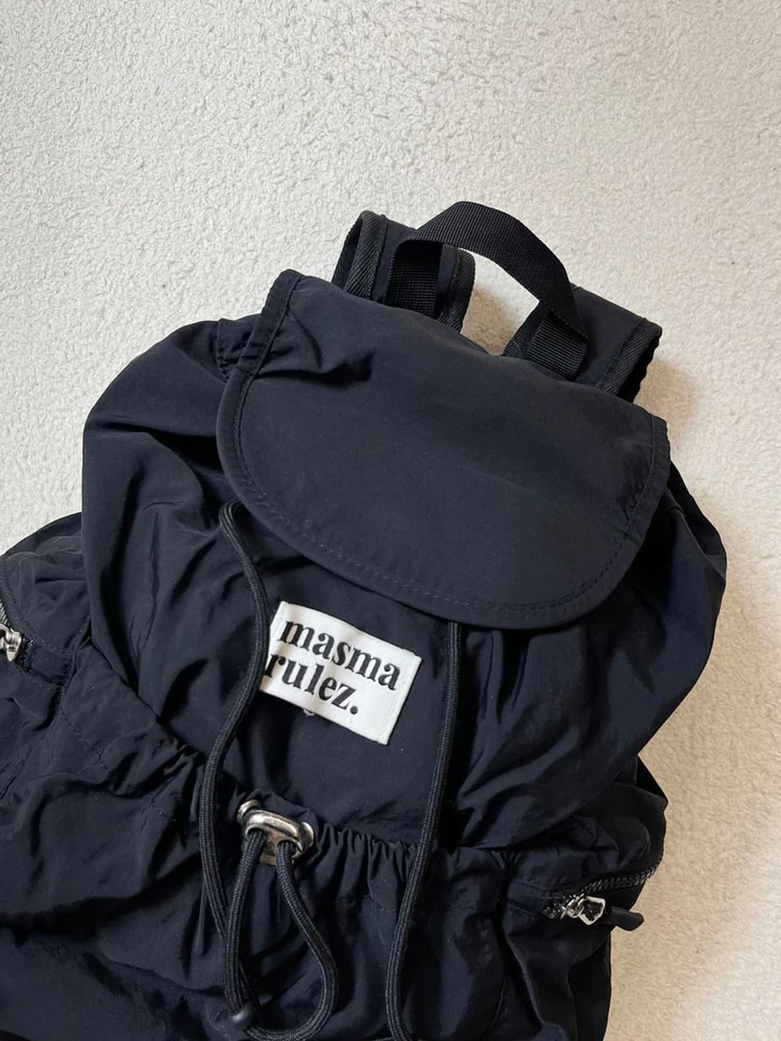 마스마룰즈 MASMARULEZ 미니 플랩 백팩 A1808 상품이미지3