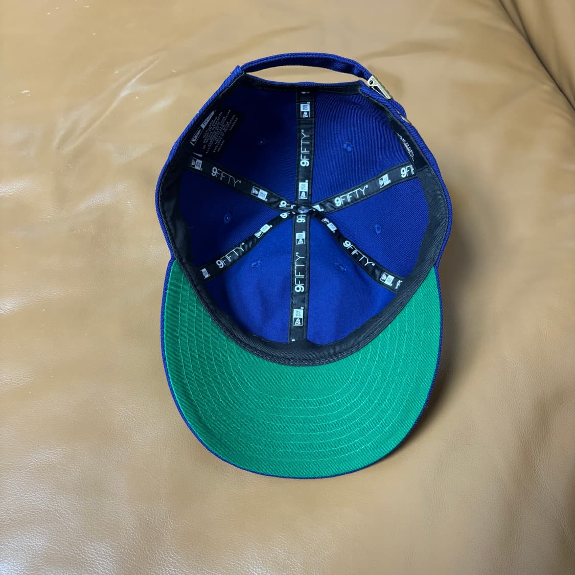 Beams 빔스 빔즈 뉴에라 9Fifty 6패널 볼캡 모자 LA 다저스 상품이미지6