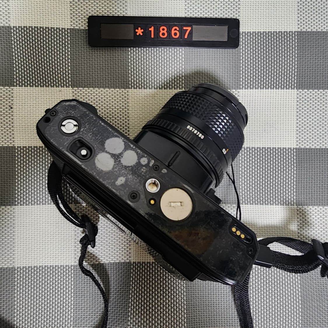 미놀타 X-700 필름카메라 1.4 단렌즈 데이터백 장착 상품이미지5