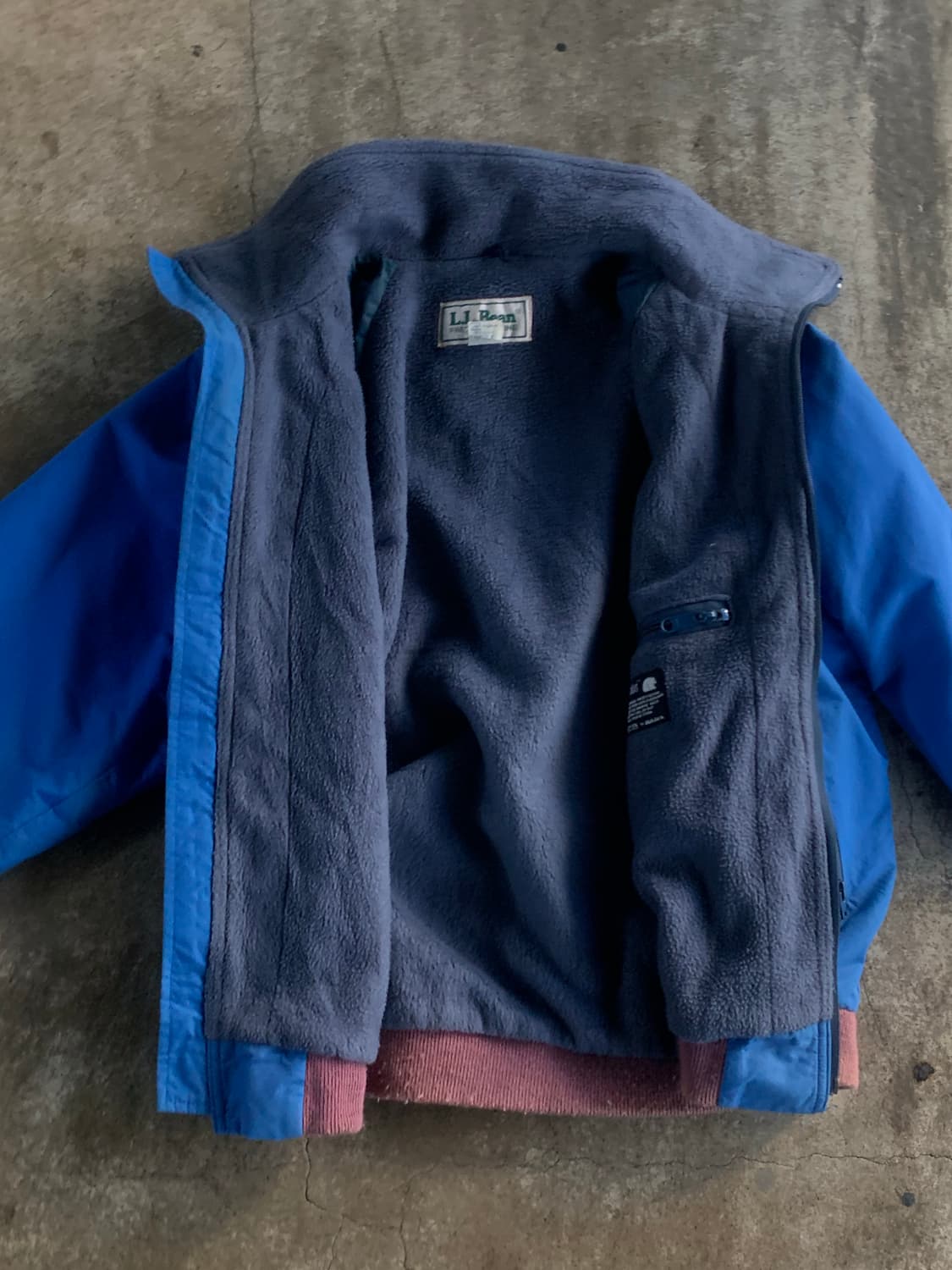 80s 엘엘빈 웜업 자켓 상품이미지9