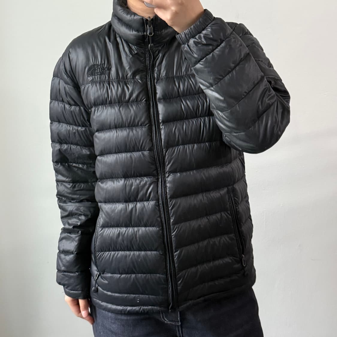 [L] 노스페이스 블랙 경량패딩 상품이미지2