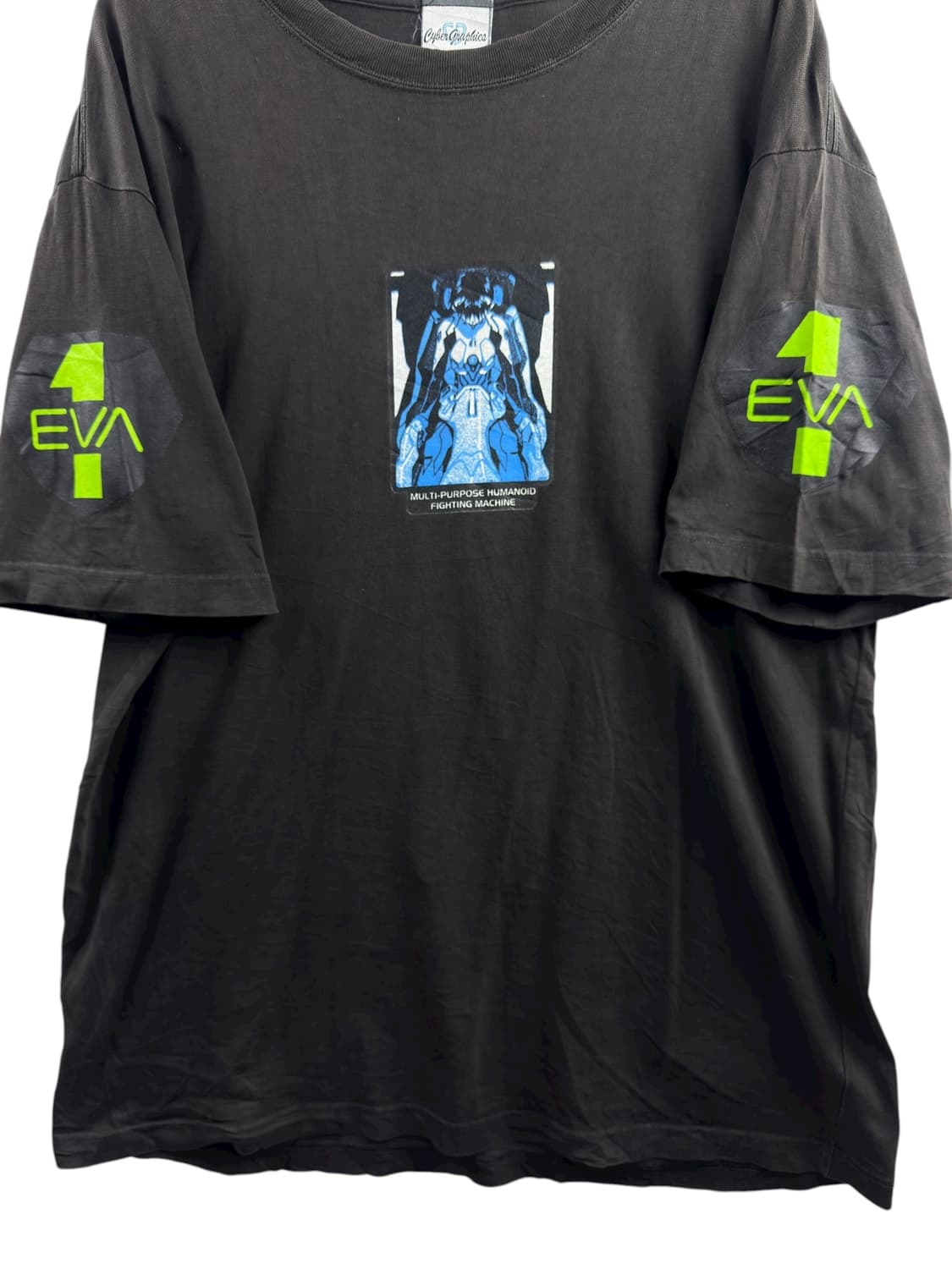 90S 에반게리온OLD COSPA 레어택 이카리신지 프린팅 슬리브1276 상품이미지3