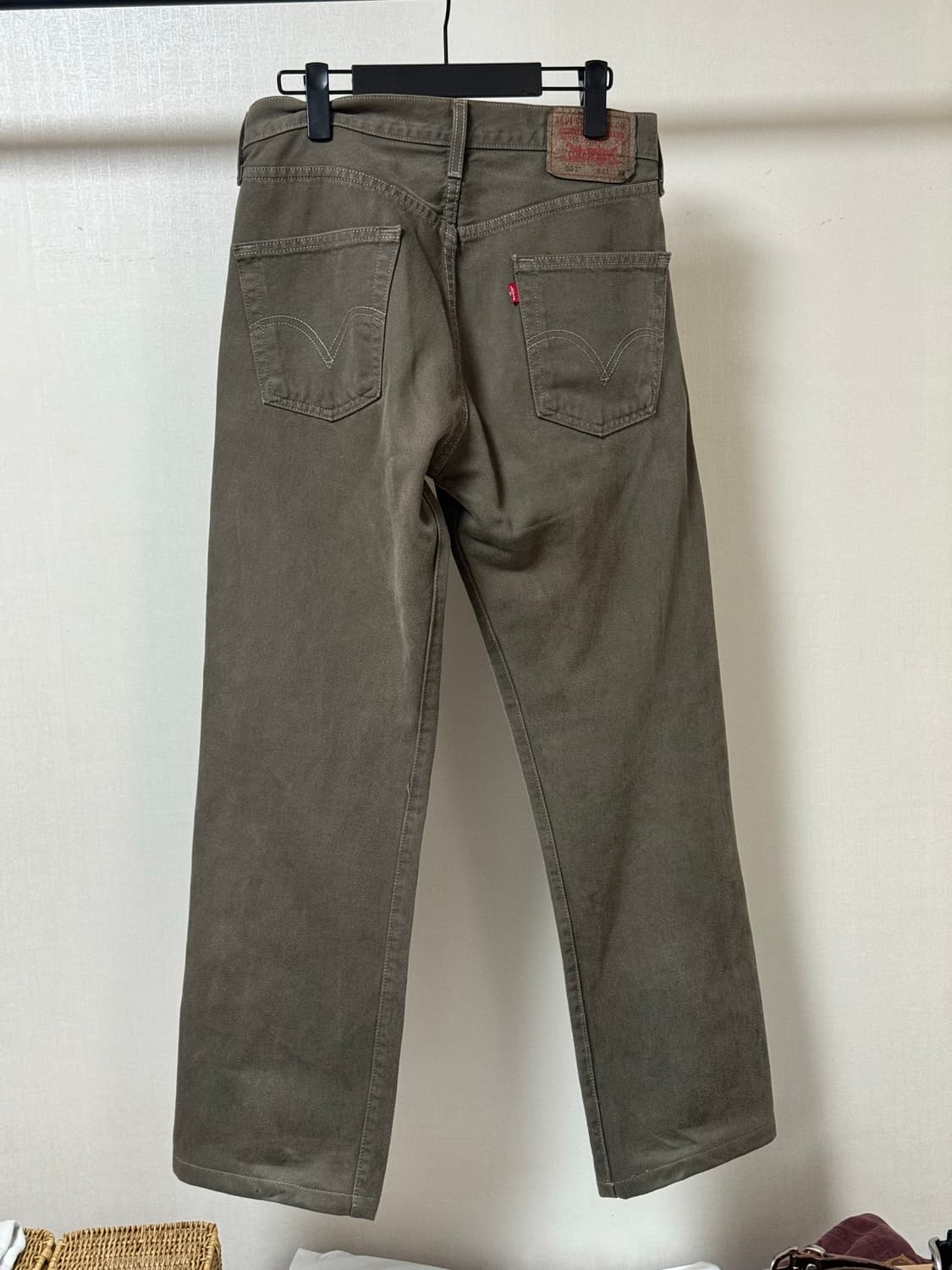 리바이스 올리브 데님 상품이미지2