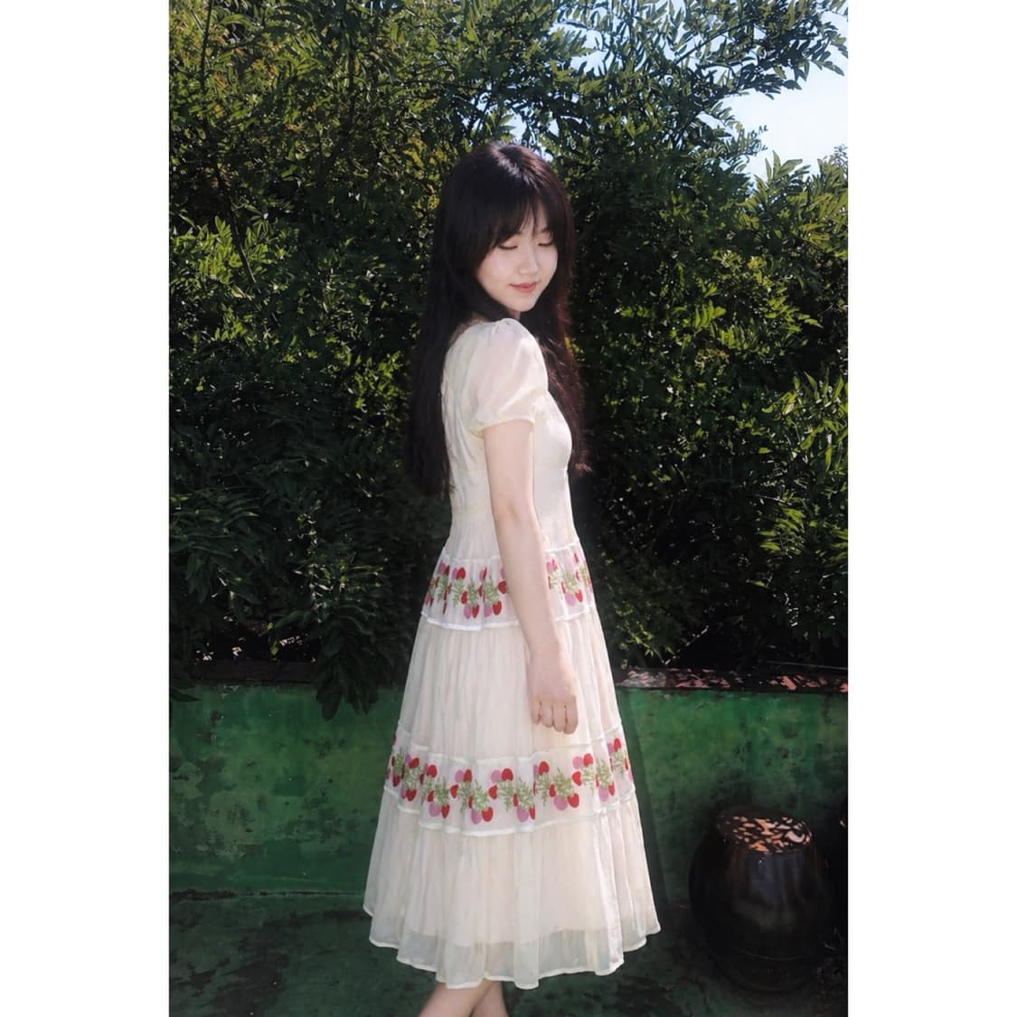 체리 무늬 소녀 원피스 🍒 상품이미지2