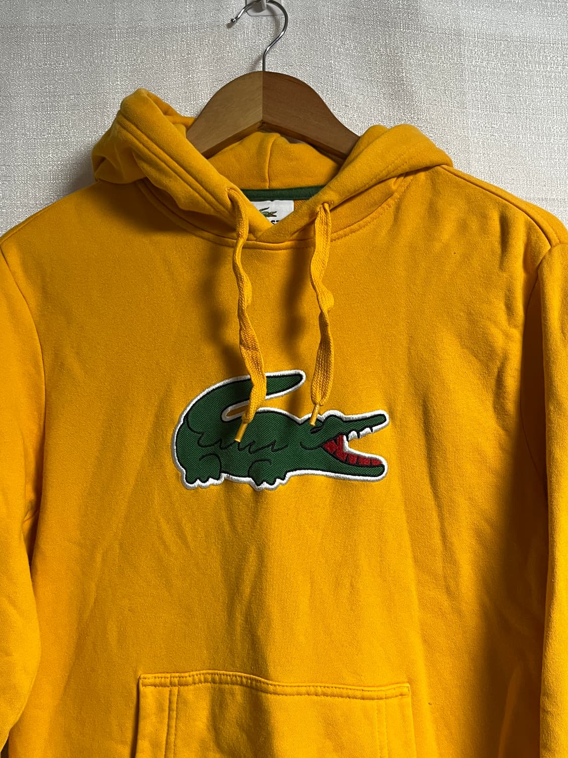 공용 라코스테 빅로고 후드티셔츠 M 상품이미지3