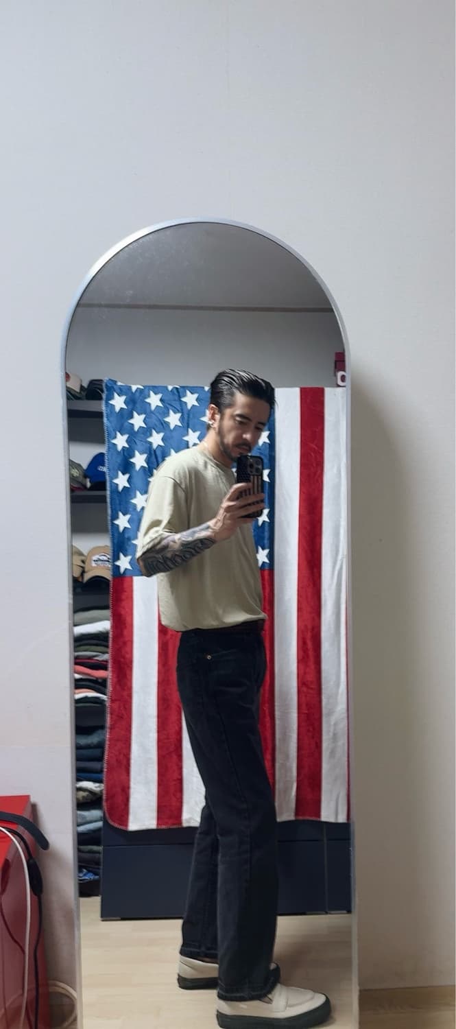 리바이스 505 빈티지 블랙 데님 팬츠 00s Levi’s [32] 상품이미지5