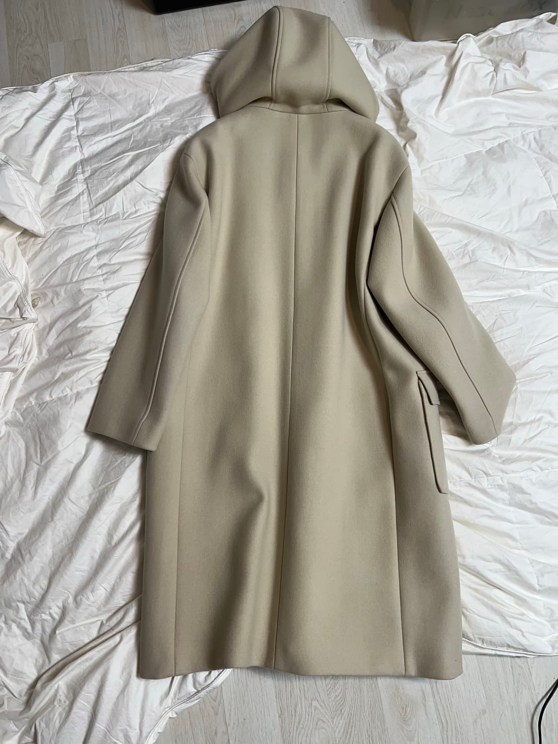 크림 후드코트 상품이미지3