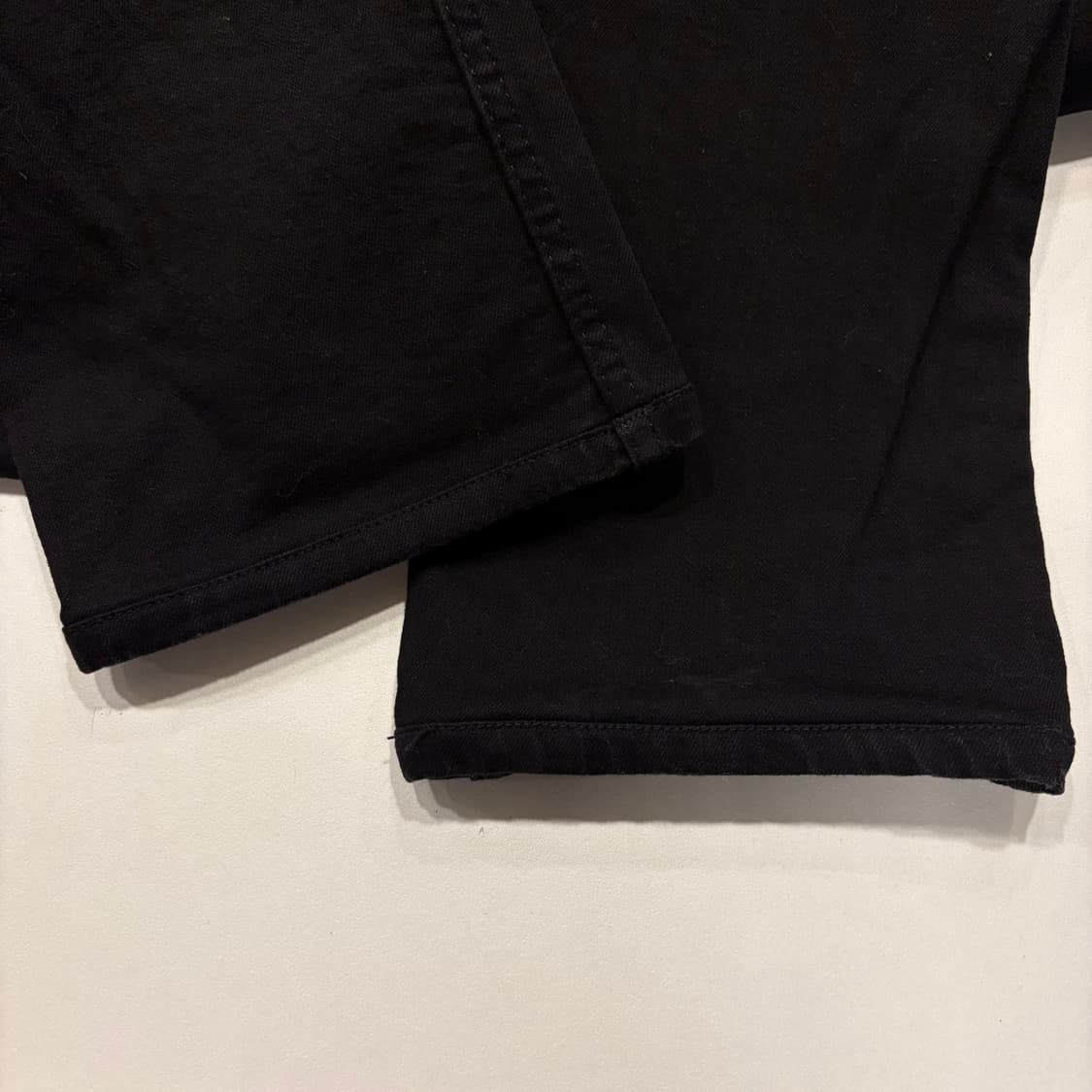 [32] 리바이스 505 레귤러핏 블랙 데님 팬츠 D453 상품이미지5