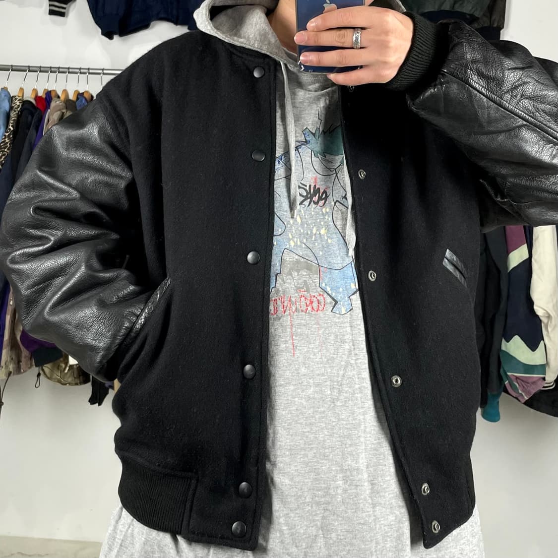 Kento’s Ginza 라이브하우스 바시티 자켓 상품이미지3
