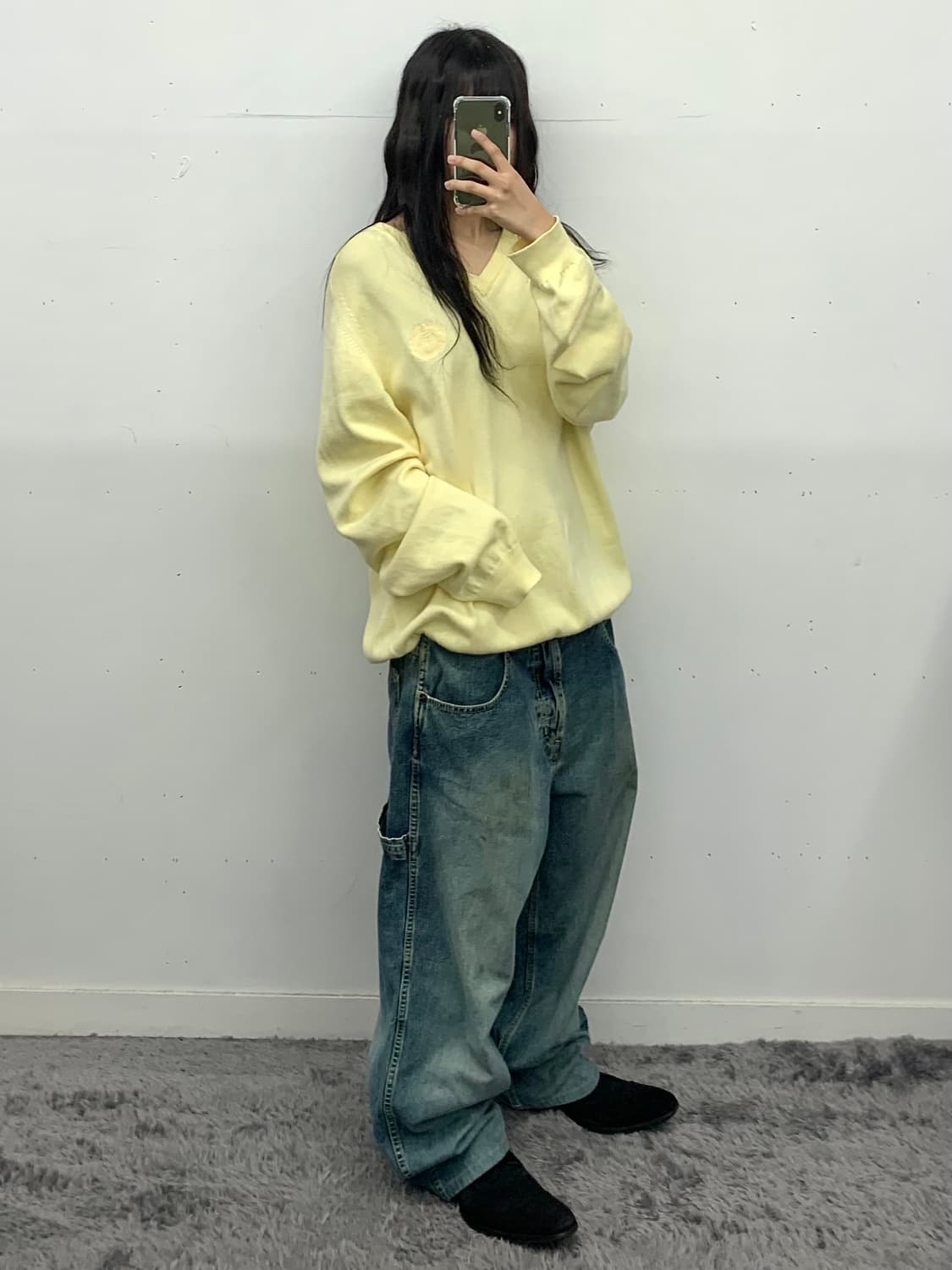 버버리 브이넥 니트 상품이미지2