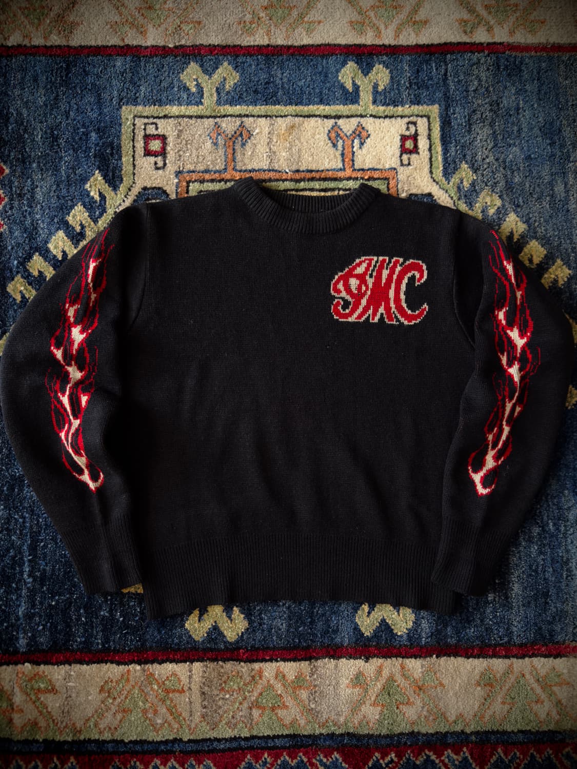 Indian Motorcycles Flame Knit Sweater 상품이미지2