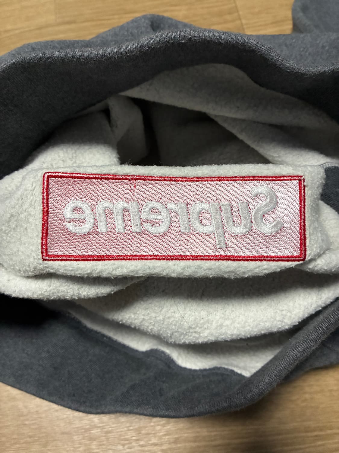 L) 슈프림 2021 박스로고 후드티 차콜 상품이미지8