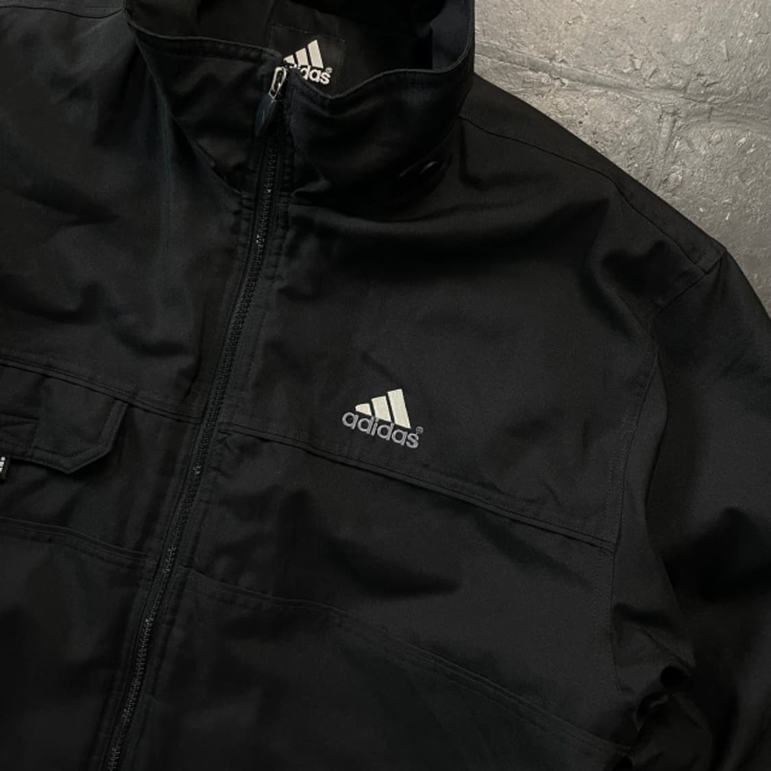 100 아디다스 90s 올드스쿨 포켓 바람막이 상품이미지2