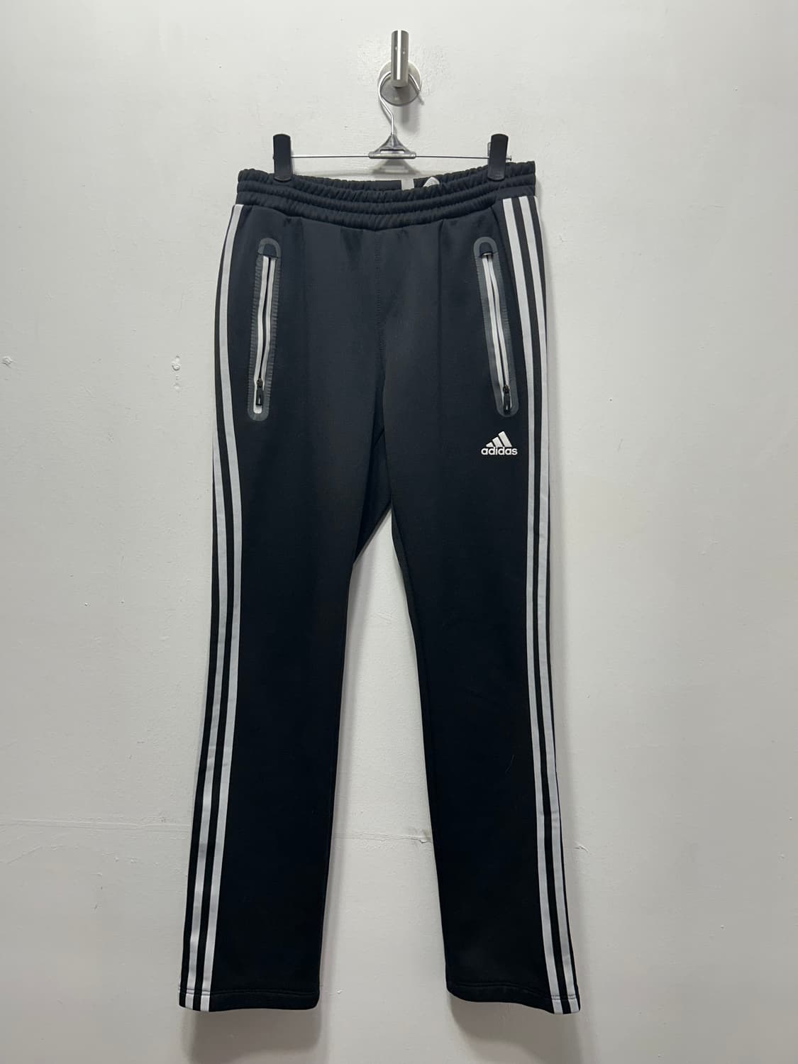 아디다스 블랙 여성 3선 트랙 팬츠 M  상품이미지1