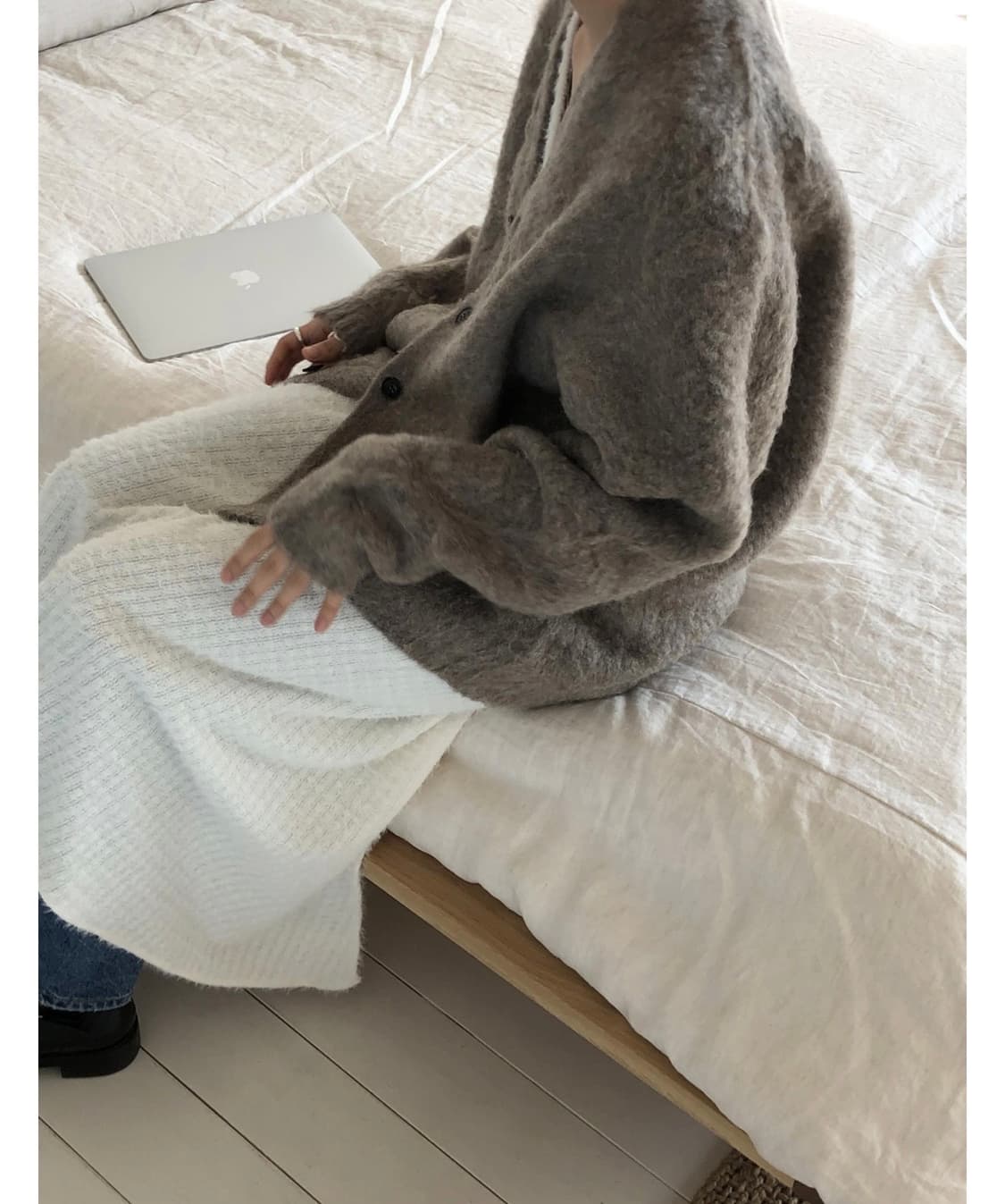 씨유순 Mug brush cardigan 가디건 상품이미지6