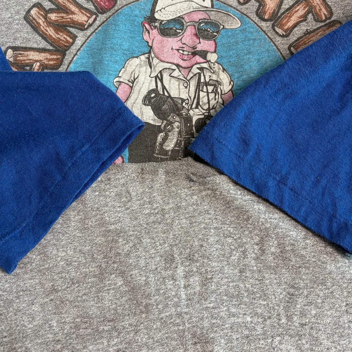 (L)빈티지 BANFF NATIVE 나그랑 7부 티셔츠  상품이미지5