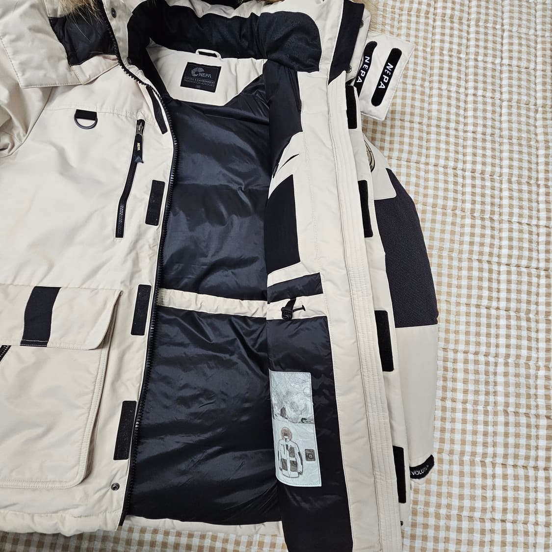 네파 오리털 겨울 패딩 남자100 상품이미지6