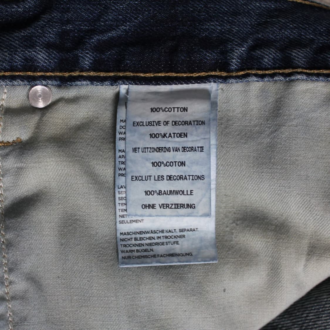 Harley-Davidson 할리 데이비슨 트래디셔널 핏 블루 데님 팬츠 상품이미지7