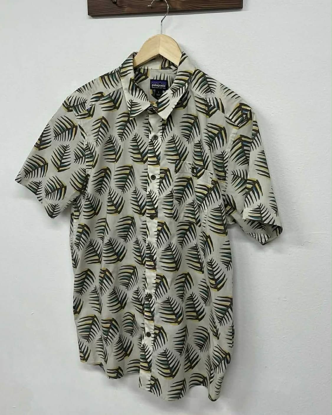 [L] 파타고니아 하와이안 오가닉 코튼 캠프 셔츠 반팔 상품이미지6