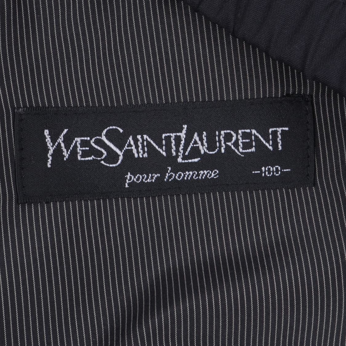 입생로랑 ysl 로고 폴리 블루종 자켓 상품이미지8