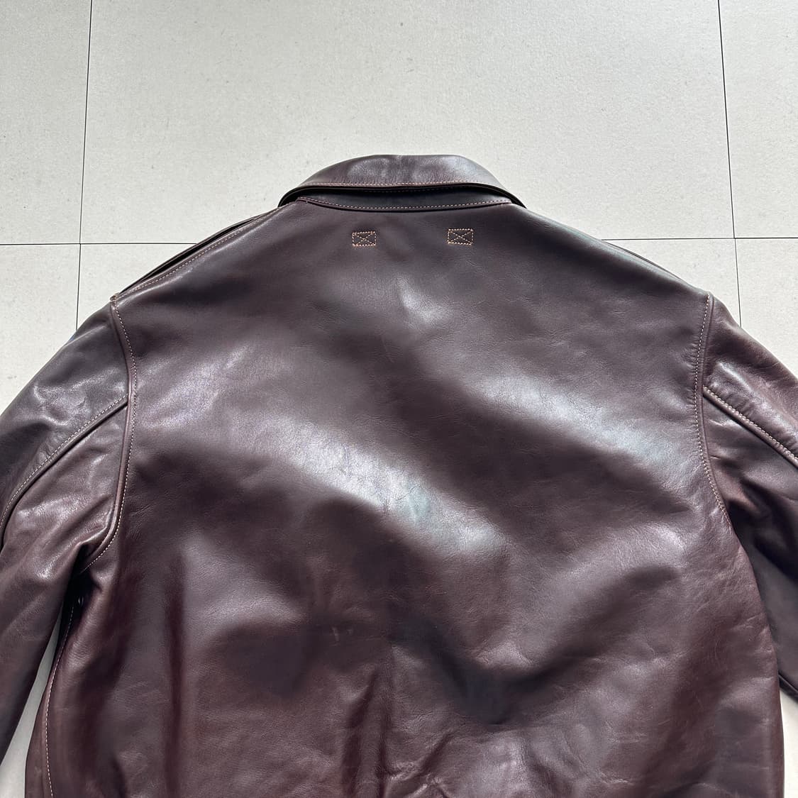 [일본생산] 나카타쇼텐 A-2 말가죽 플라이트 자켓 TALON지퍼  상품이미지8