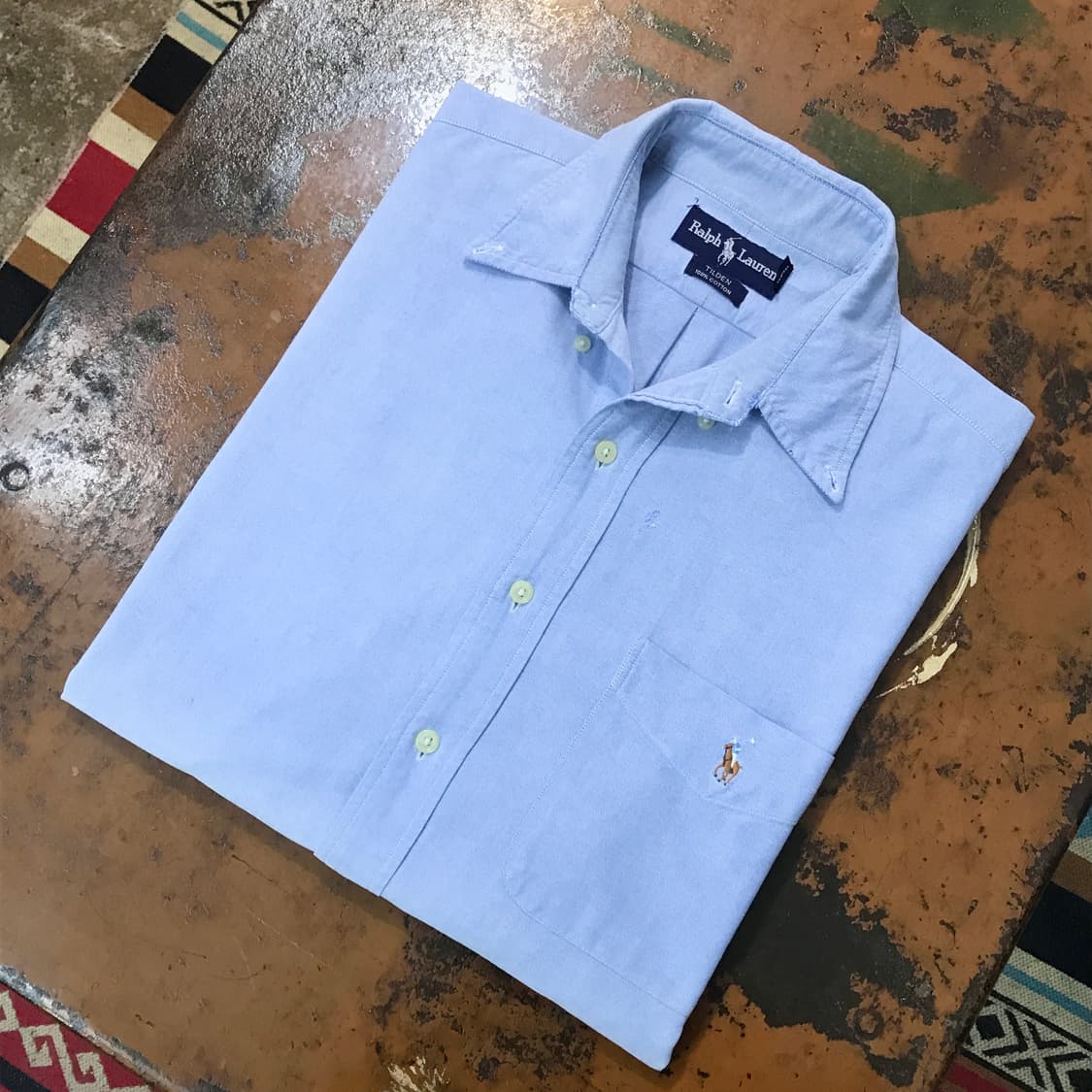 폴로랄프로렌 소라 원포켓 옥스포드 셔츠 남방 님성 110 사이즈 상품이미지1