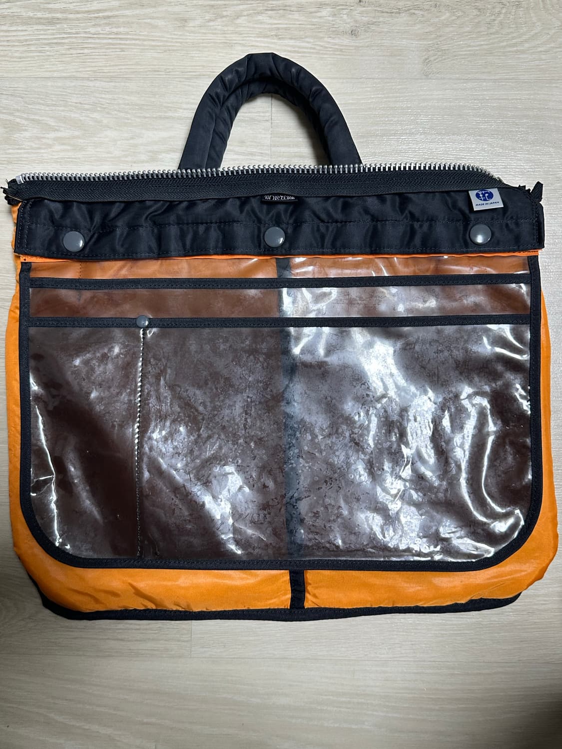 PORTER 요시다 포터 탱커 토트백 헬맷백  브리프 케이스 블랙 상품이미지6