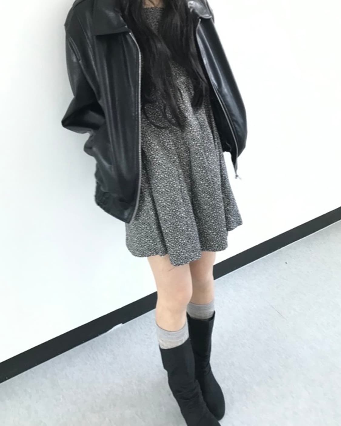 잔꽃무늬 미니 원피스 새상품 상품이미지3