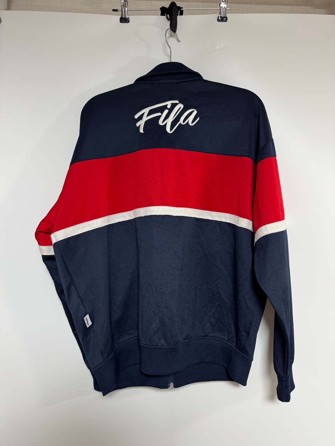 일본빈티지 FILA 휠라 네이비 집업 100 상품이미지4