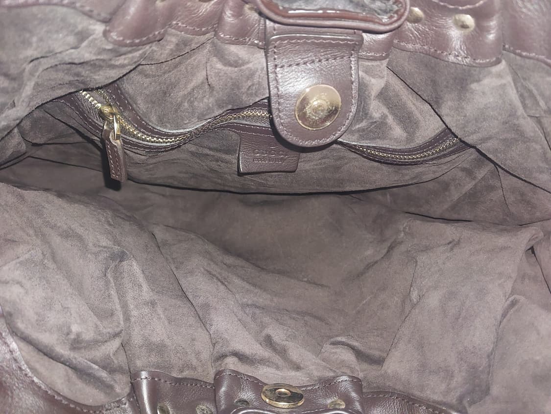 구찌 스터드 아스트라칸 퍼 숄더 호보백 (정품) 상품이미지9