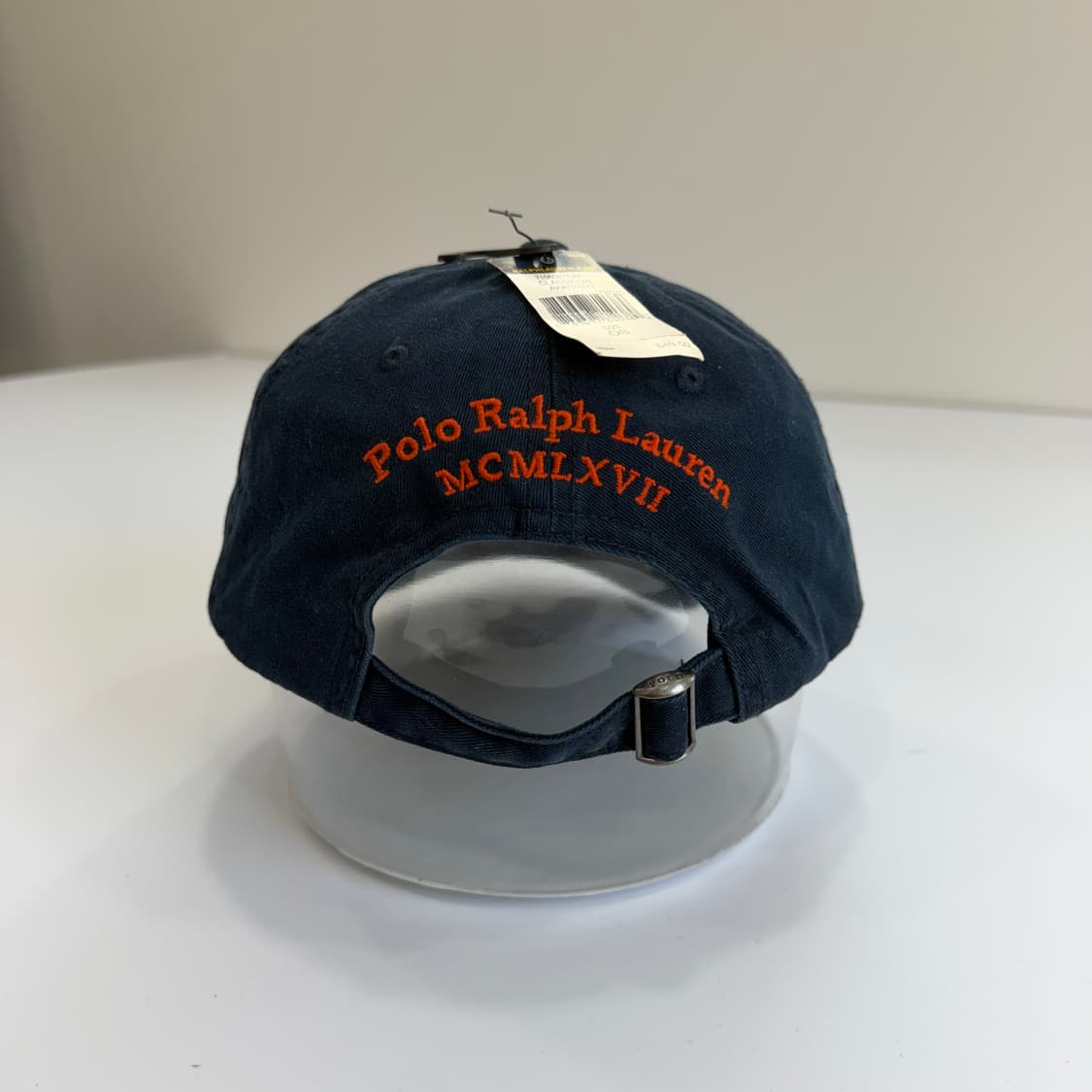 Polo 폴로 데드스탁 오렌지 포니 네이비 볼캡  상품이미지5