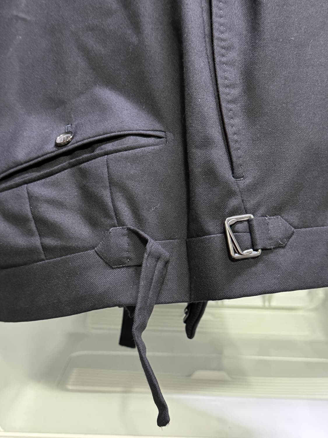 (국문택) 톰포드 캐시미어 투피스 테일러드 수트셋업 46R 상품이미지8