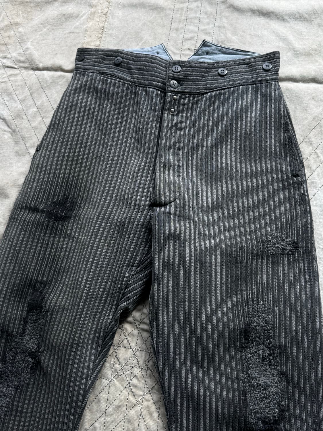 40/50s French Pique Work Pants 상품이미지2