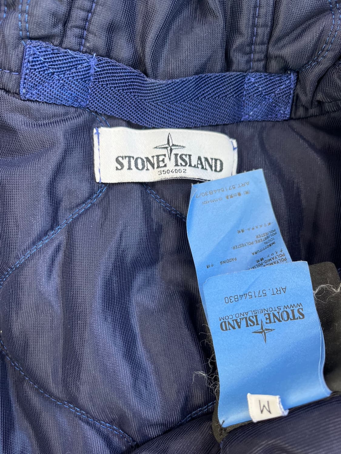 스톤아일랜드 무솔라 고마타 항공 봄버자켓/#52 상품이미지6