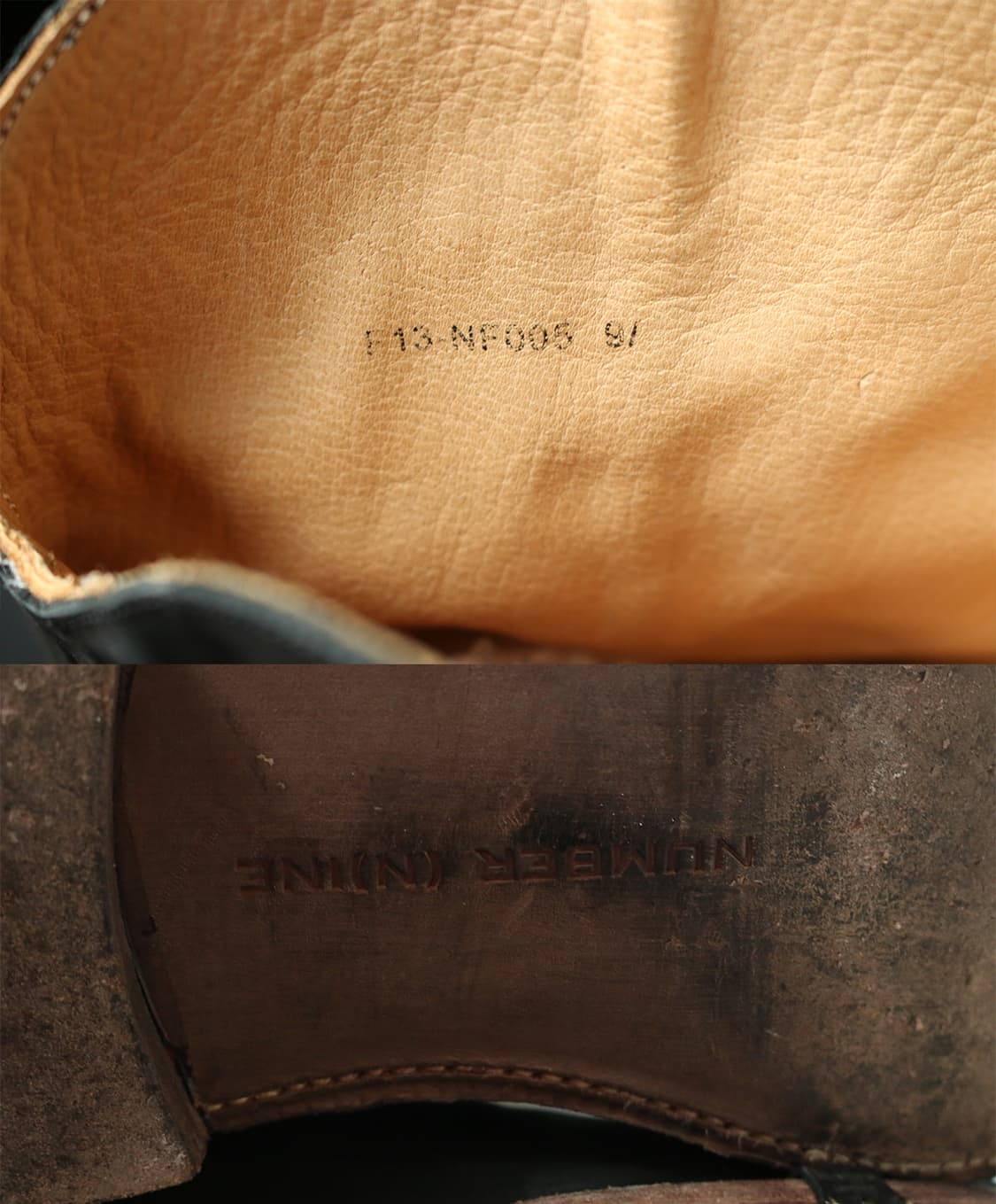 넘버나인 블랙 페코스 부츠  상품이미지8