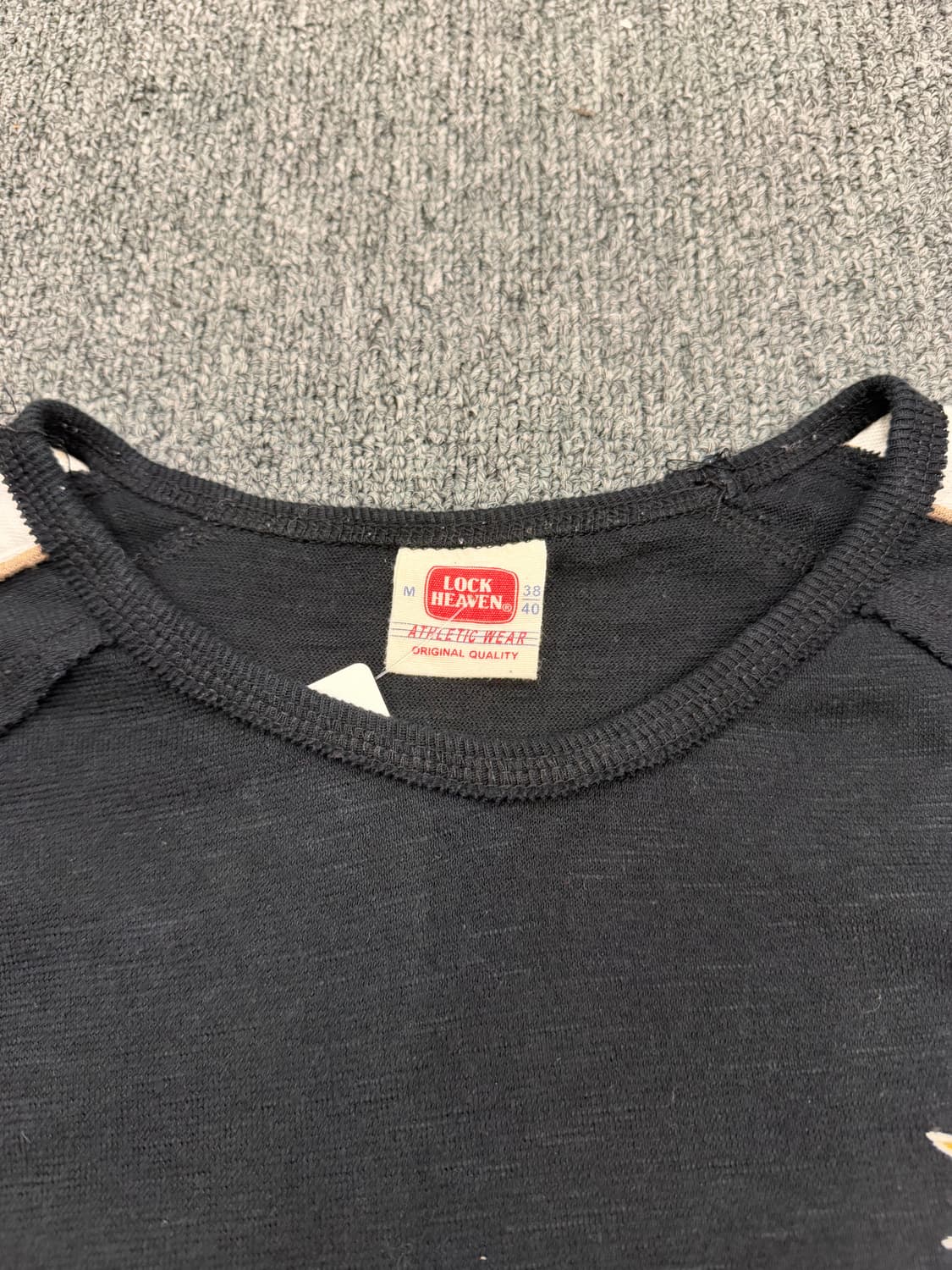 M) Lock Heaven 빈티지 호랑이 자수 반팔 티셔츠 상품이미지2